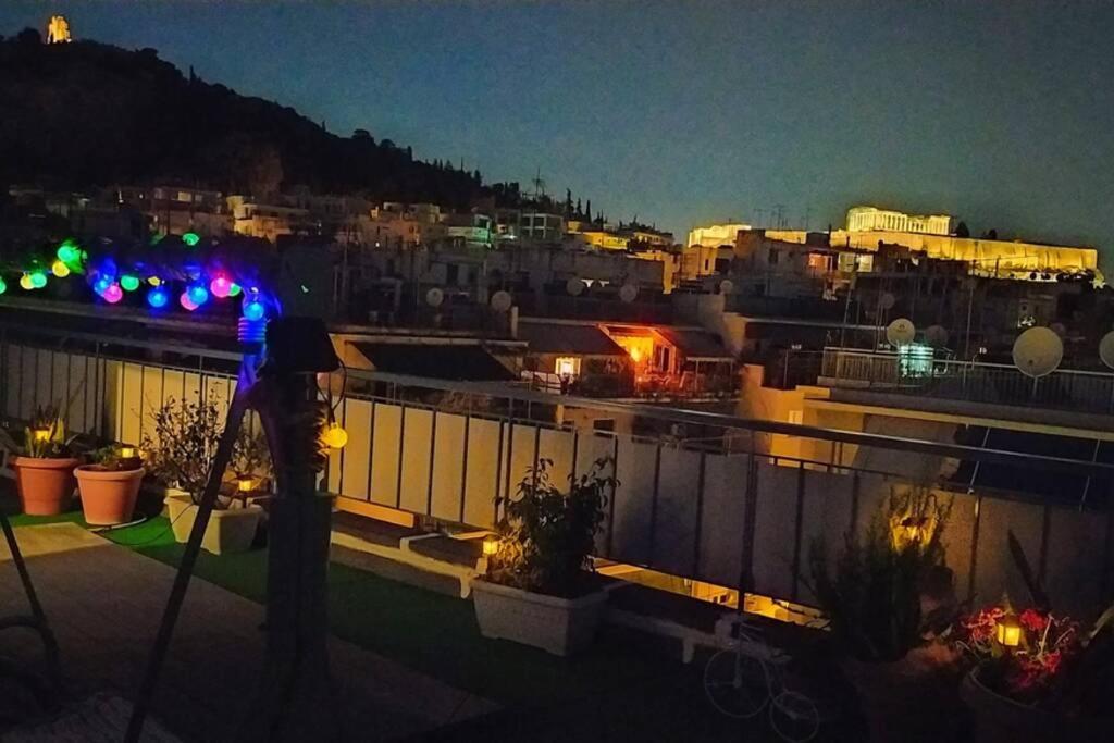 Rooftop Studio, Acropolis View! أثينا المظهر الخارجي الصورة