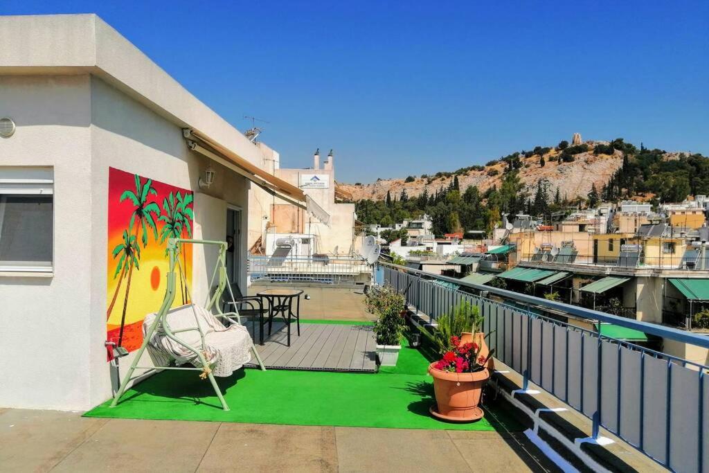 Rooftop Studio, Acropolis View! أثينا المظهر الخارجي الصورة