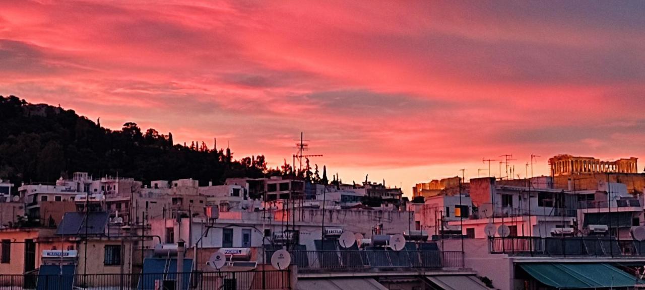 Rooftop Studio, Acropolis View! أثينا المظهر الخارجي الصورة