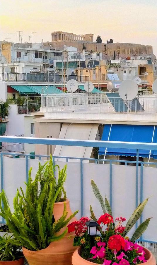 Rooftop Studio, Acropolis View! أثينا المظهر الخارجي الصورة