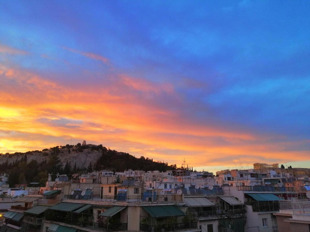 Rooftop Studio, Acropolis View! أثينا المظهر الخارجي الصورة